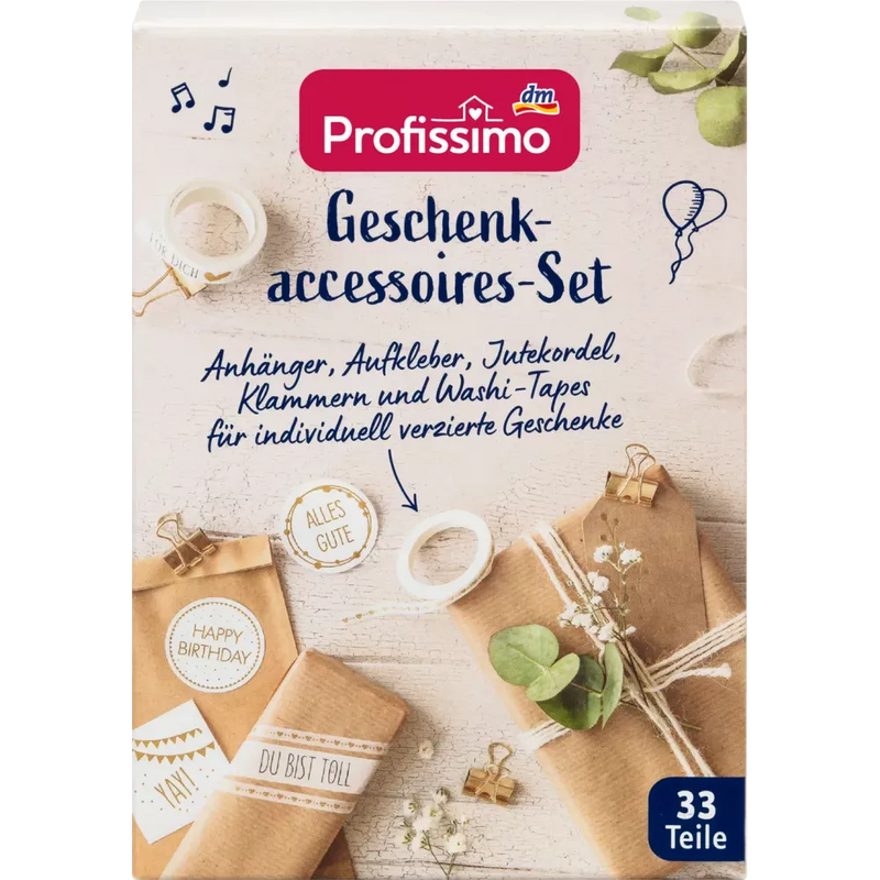 Profissimo Geschenkaccessoires set, 1 stuk