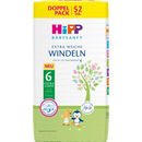 Hipp Babysanft Luiers maat 6 extra (13+ kg), maandverpakking, 156 stuks.