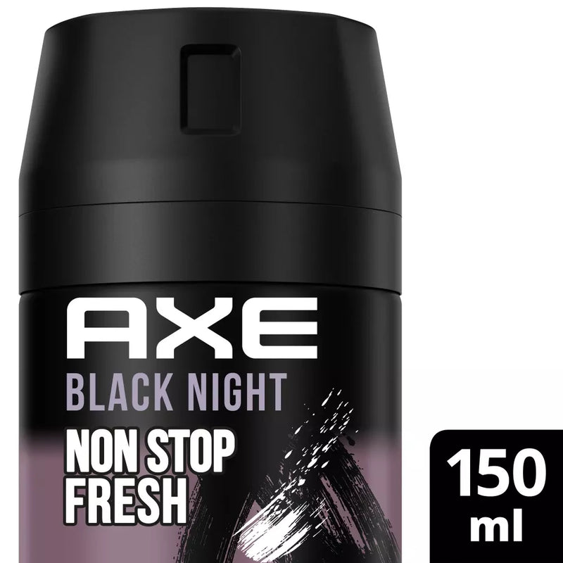 AXE Deodorant Spray Black Night, 150 ml
