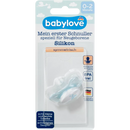 babylove Siliconen fopspeen, blauw, maat 0, 0 - 2 maanden, 1 stuk
