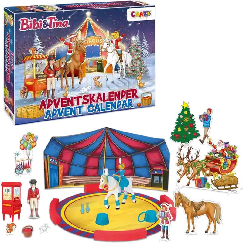 CRAZE Bibi & Tina X-Mas Circus Adventskalender 2022