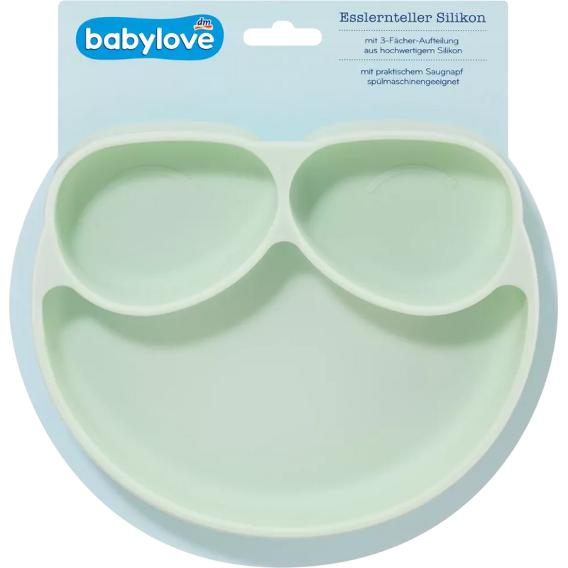babylove Eetbord siliconen mint, 1 st