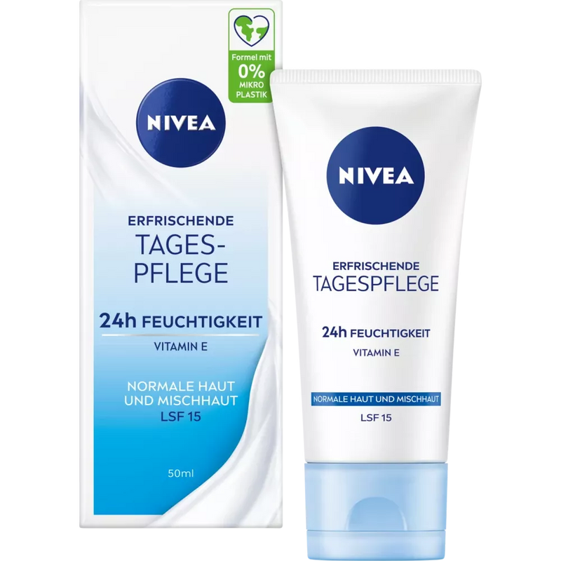 NIVEA Essentials gezichtscrème verkwikkende SPF 15, 50 ml