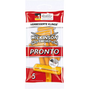 Wilkinson Wegwerpscheermesje, Pronto, 5 stuks.