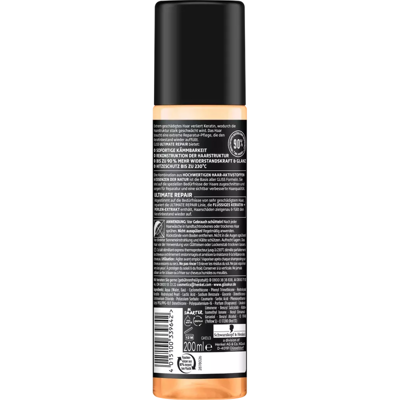 Schwarzkopf GLISS Conditioner Express Repair, Ultimate Repair, 200 ml