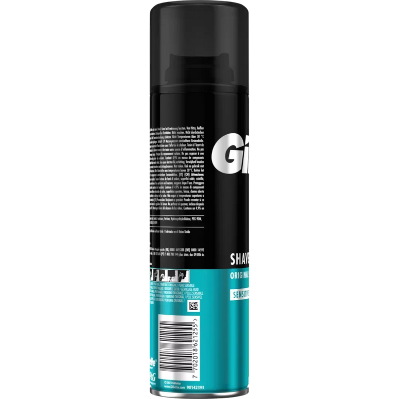 Gillette Scheergel, Sensitive Basis, 200 ml