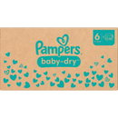 Couches Pampers Baby Dry Gr.6 Extra Large (13-18 kg), boîte mensuelle, 148 pièces.