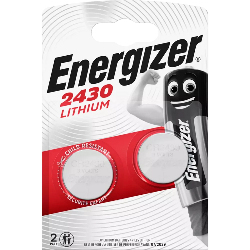 Energizer Energizer speciale cel CR type 2430 2 stuks, 2 stuks.