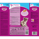 Croquettes pour chat Whiskas, adulte 1+, thon, 3,8 kg