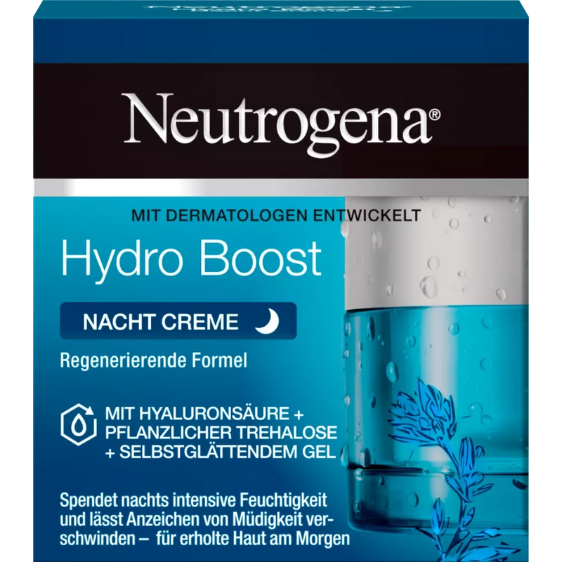 Neutrogena Nachtcrème Hydro Boost hydraterend, 50 ml