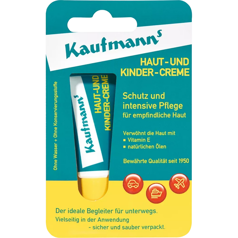 Kaufmann's Verzorgingscrème Huid en Kinderen Tube, 10 ml