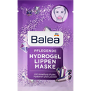 Masque pour les lèvres Balea Hydrogel améthyste avec poudre d'améthyste, 1 pièce