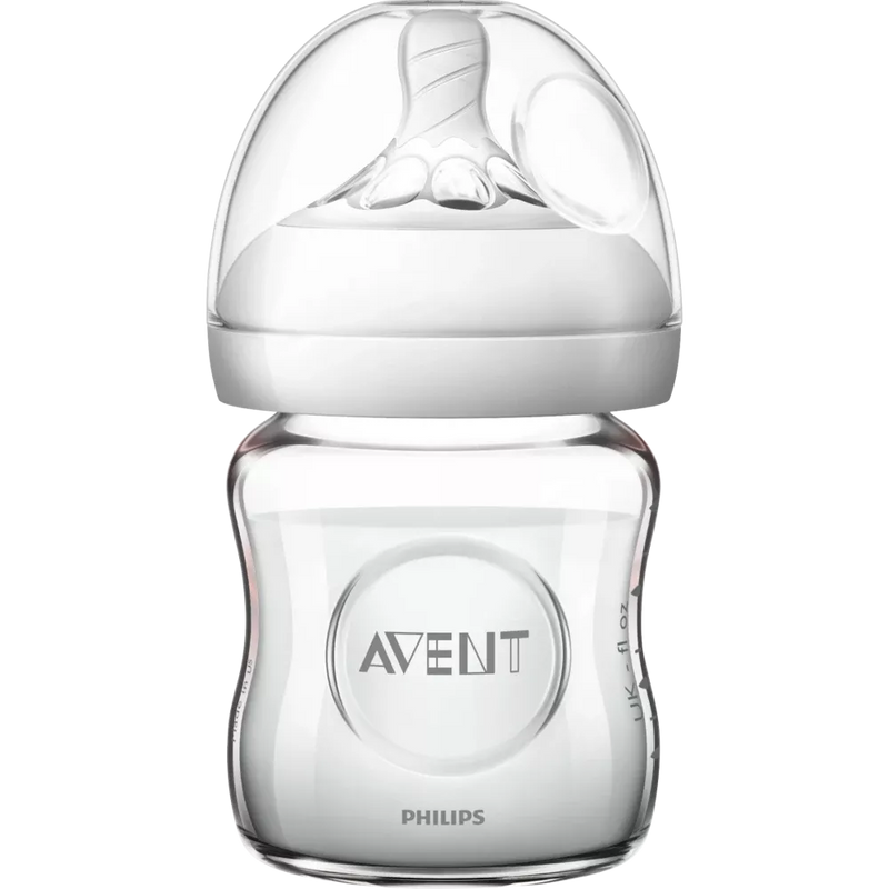 Philips AVENT Natural 2.0 glazen babyfles, 120ml, 1 stuk