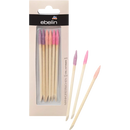 ebelin Manicuresticks met vijlpunt, 6 stuks