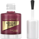 MAX FACTOR Vernis à Ongles Miracle Pure Nail, Regal Garnet 373 brillant, 12 ml
