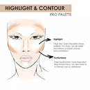 NYX PROFESSIONAL MAKEUP Palette Highlight &amp; Contouring Pro, 21,6 g