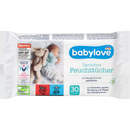 babylove Billendoekjes vochtige doekjes sensitive, 30 stuks