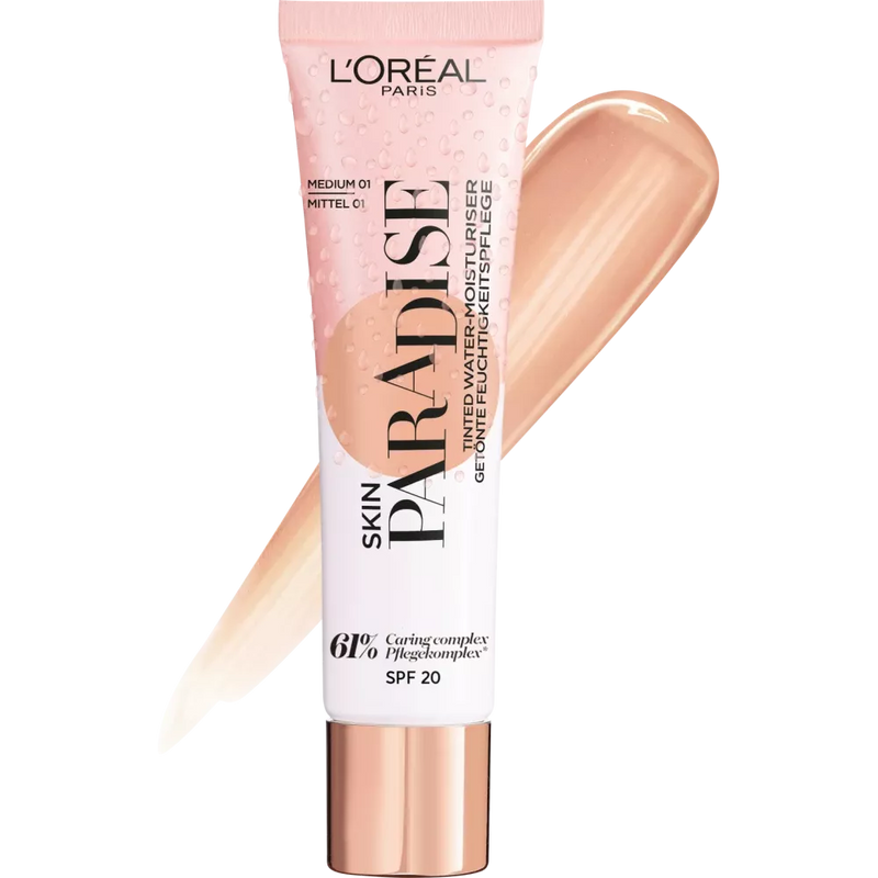 L'ORÉAL PARIS   Skin Paradise Tinted Water-Cream BB Cream - Medium 01