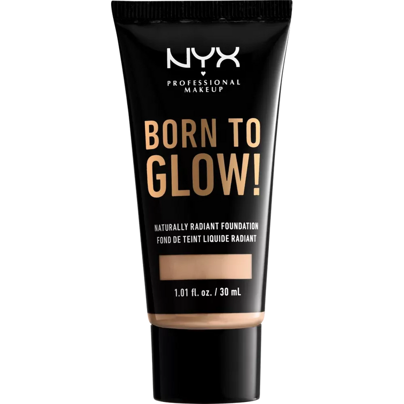 NYX PROFESSIONAL MAKEUP Foundation Born To Glow Natuurlijk Stralend Vanille 06, 30 ml