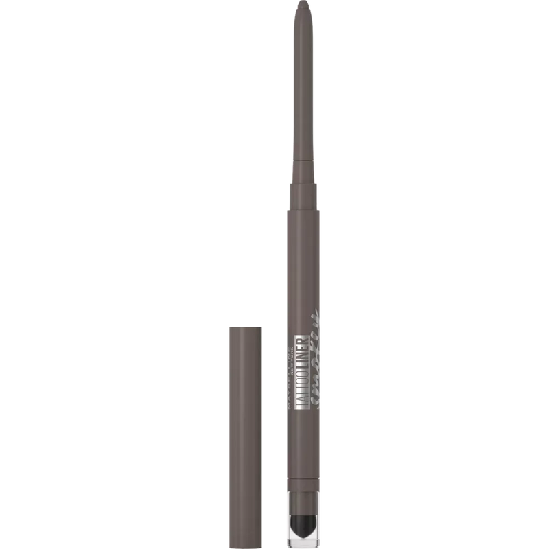 Maybelline New York Eyeliner Tattoo Liner Smokey Gel Pencil Grijs, 1 stuk