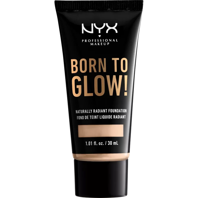 NYX PROFESSIONAL MAKEUP Foundation Born To Glow Naturally Radiant Light Ivory 04, 30 ml