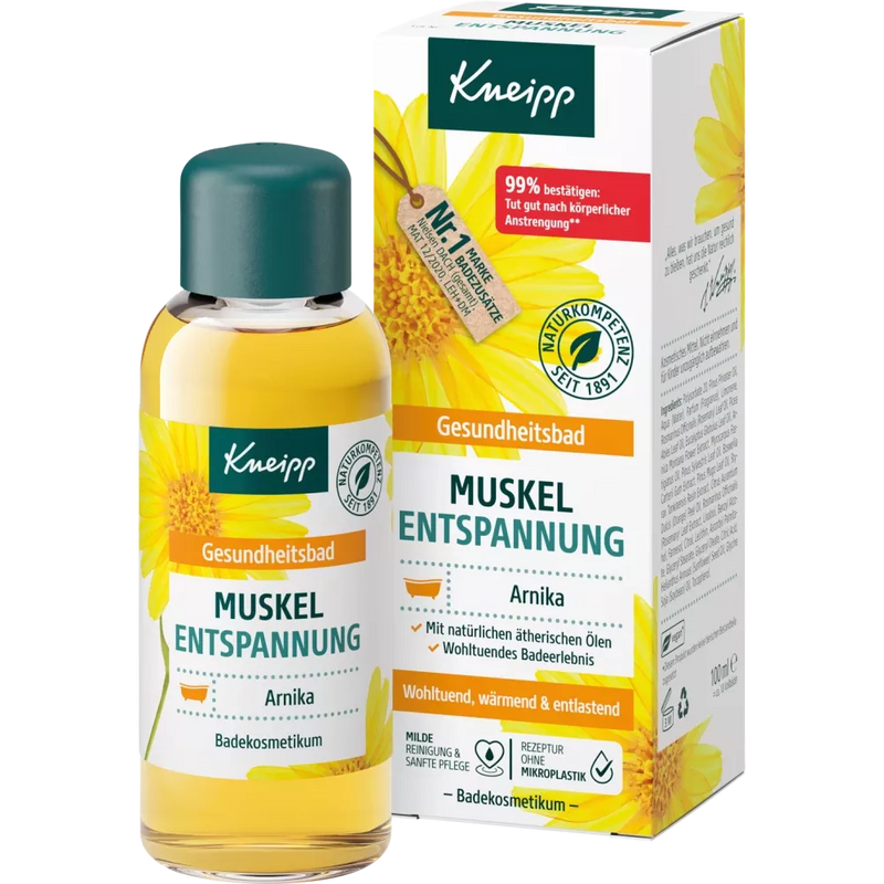 Kneipp Badolie Spierontspanning, 100 ml