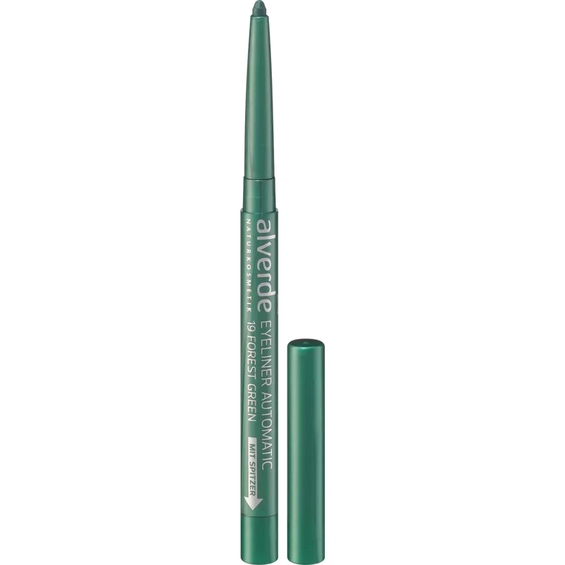 alverde NATURKOSMETIK Kajal Eyeliner Automatic 19 woudgroen, 0,3 g