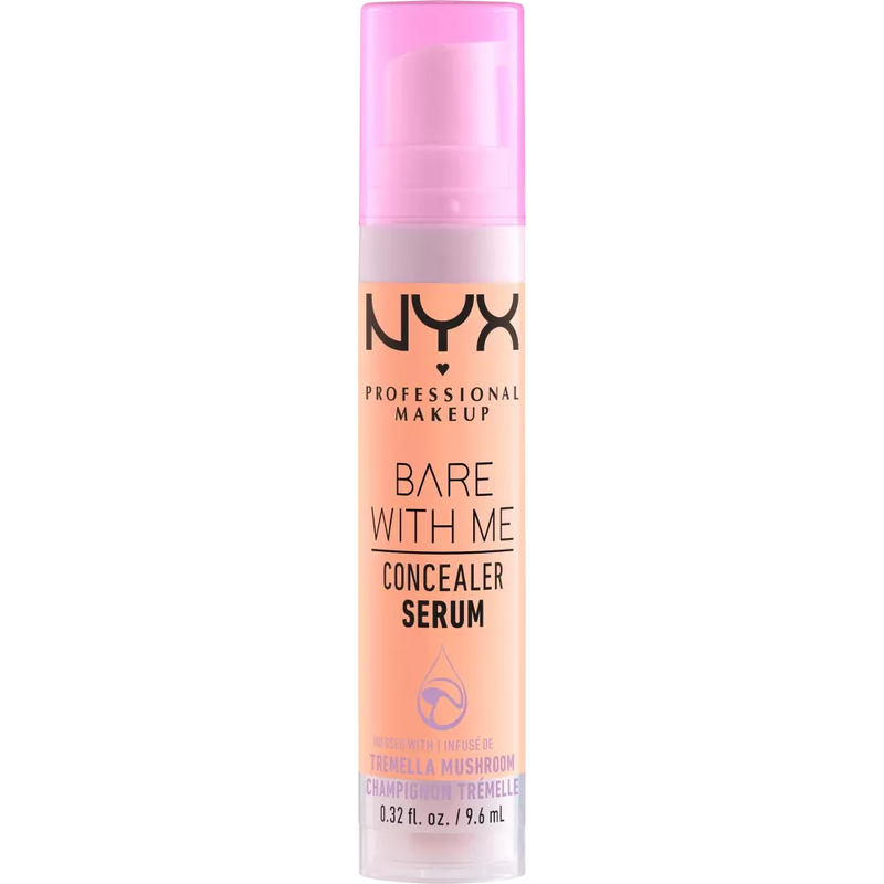 NYX PROFESSIONAL MAKEUP Concealer Serum Bare With Me 2.5 Medium Vanille, 9.6 ml