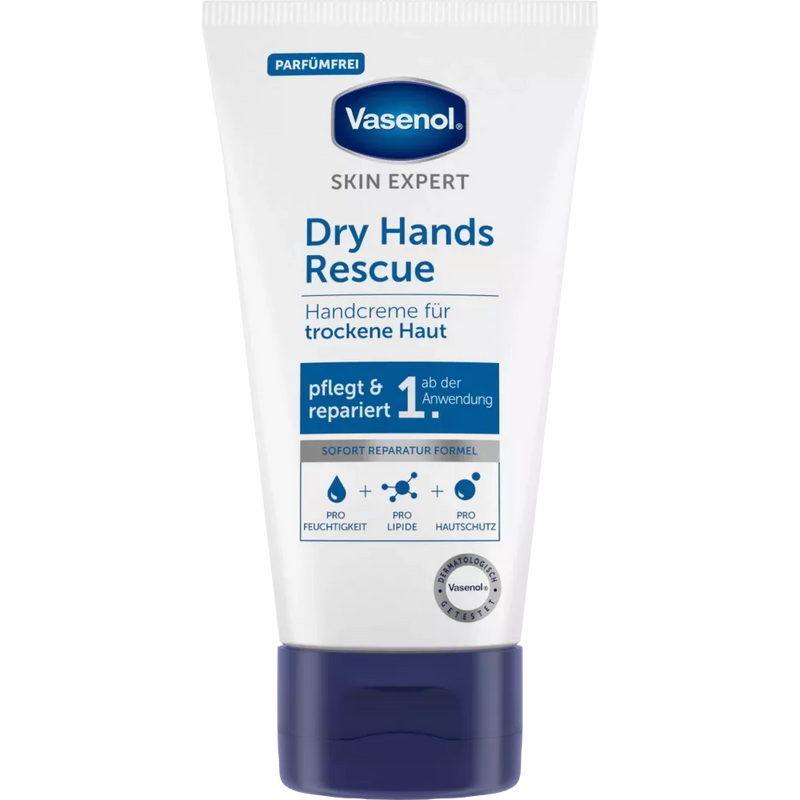 Vasenol Handcrème voor droge huid, droge handen rescue, 75 ml