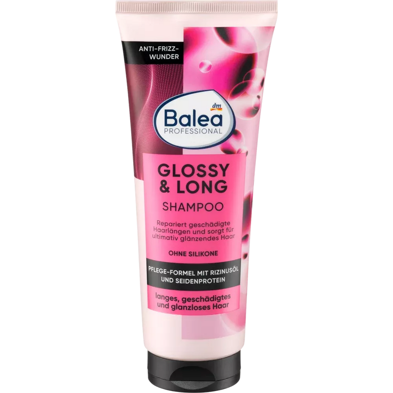 Balea Professional Shampoo Glossy & Long, 250 ml