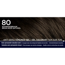 Schwarzkopf Men Perfect Tint Gel Anti-Gris Naturel Brun Noir 80, 80 ml