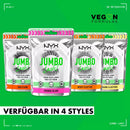 NYX PROFESSIONAL MAKEUP Faux Cils Jumbo 03 Wispy Flutter (1 paire), 2 pièces.