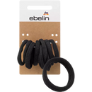 ebelin Haarbandjes klein zwart, 9 stuks