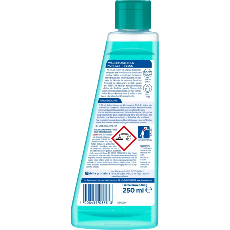 Dr. Beckmann Wasmachinereiniger Complete Care, 250 ml