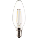 Bougie rétro LED Müller Light 25W E14 245lm, 1 pièce.