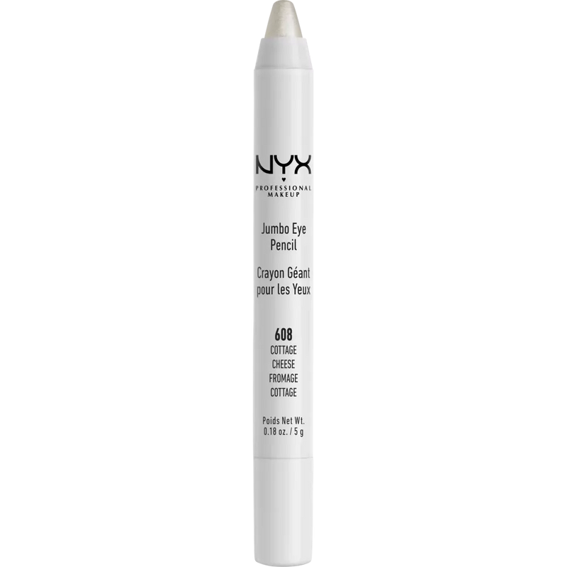 NYX PROFESSIONAL MAKEUP Eyeliner & Oogschaduw Jumbo 608A Cottage Cheese, 5 g