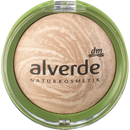 alverde NATURKOSMETIK Bronzing Powder Marbled Duo 01 Zacht Brons, 10 g