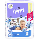 Bella Baby Happy Luiers Maat 3 Midi Maandbox (5-9 kg), 144 Stuks