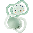 Sucette babylove Air silicone symétrique, verte, taille 1, 0-6 mois, 2 pcs.