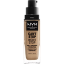 NYX PROFESSIONAL MAKEUP Fond de teint Can't Stop Won't Stop 24 heures de fard neutre 10.3, 30 ml