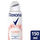 Déodorant en spray Rexona Flower Fresh, 150 ml