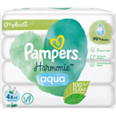 Pampers Lingettes humides Harmonie Aqua (4x48 pièces), 192 pièces