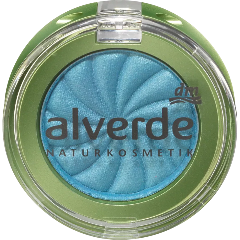 alverde NATURKOSMETIK Oogschaduw Mono 12 Aquatic Blue, 2 g