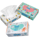 Lingettes sèches pour bébé Babylove 3 couches, 100 pièces