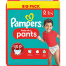 Pampers Baby Pants Baby Dry Gr.8 Extra Large (19+ kg), paquet en vrac, 36 pièces.