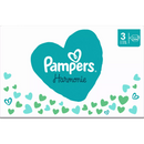 Couches Pampers Harmonie taille 3 Midi (6-10 kg), boîte mensuelle, 204 pièces.