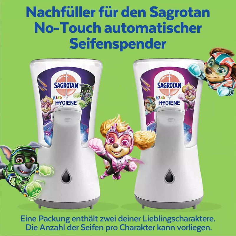 Sagrotan Zeepdispenser No Touch Kids Soap Magic, navulverpakking, 250 ml