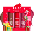 NYX PROFESSIONAL MAKEUP XMAS Vakantie Smooth Whip Matte Lip Cream Trio Gift Set, 1 stuk