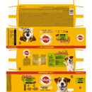Nourriture humide pour chien Pedigree, Sélection adulte en sauce, Multipack, (40 x 100g), 4 kg