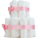 Tanjo Luiertaart klein, roze, 1 stuk